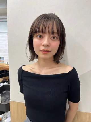 ショート ハイトーン/横浜 /伊藤　怜のヘアスタイル