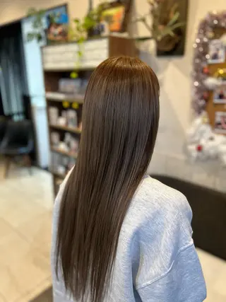 ロング 篠田 蒼のヘアスタイル