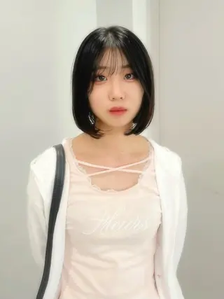 ショート モテヘア/グレージュ /ボブ/前原汐🎐のヘアスタイル