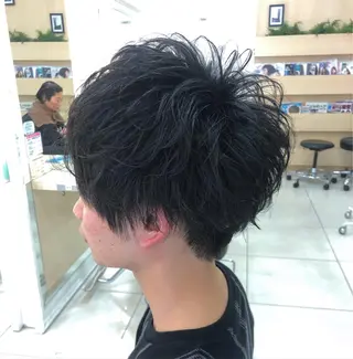 パーマ メンズ メンズパーマ特化 👑店長👑間宮👑のヘアスタイル
