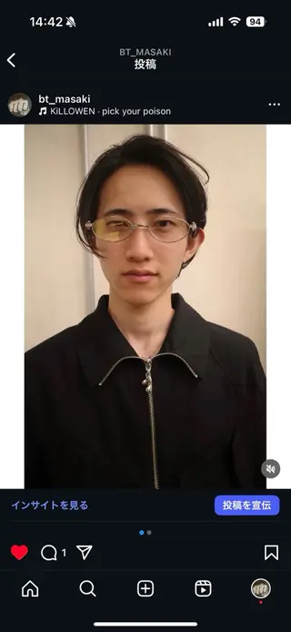 メンズ 🔥ショート特化 masaki🔥のヘアスタイル