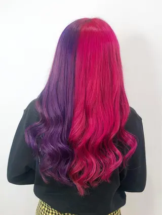 セミロング カラー  渡部 妃月のヘアスタイル