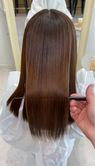 ロング THE ESCALA 町田所属・町田縮毛矯正/ 髪質改善/美髪特化のヘアスタイル