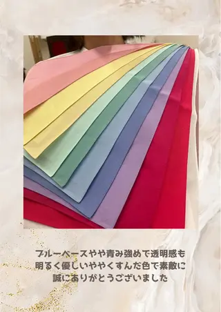 パーソナルカラー診断 自由が丘💐ブルームのその他イメージ