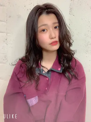 ロング カラー 310【サンイチマル】所属・透明感ハイトーン🦄 キラ🌈のヘアスタイル