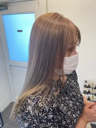 ロング 名駅/艶韓国風ヘア miyabiのヘアスタイル