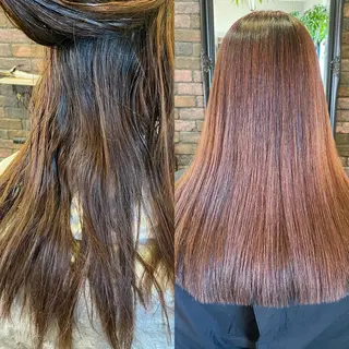 ロング カラー olga所属・松尾謙佑【ハイライト LEDエクステ】のヘアスタイル