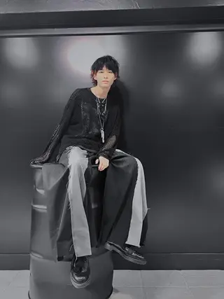 ミディアム カラー パーマ メンズ メンズサロン【owl 心斎橋】難波/アメ村のヘアスタイル