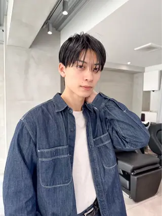 メンズ 山中 束真のヘアスタイル