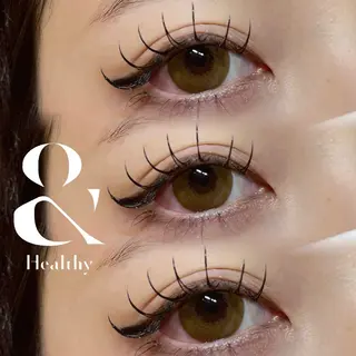 マツエク・マツパ Mell Yuuna ♡パリエク /束感のマツエク・マツパデザイン