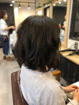 ショート カラー パーマ ヘアアレンジ キッズ 美髪矯正 🌈髪質改善 山下のヘアスタイル