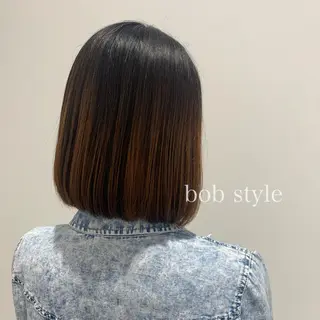 ボブ/美髪矯正 /佐藤　奈巳のヘアスタイル