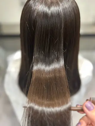 ミディアム 🌈ウルトワ水素 髪質改善naru🌈のヘアスタイル