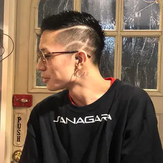 ショート メンズ BRITS 渡辺 菜々子のヘアスタイル