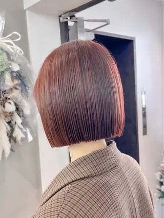 ミディアム Lond azur所属・🇰🇷韓国レイヤー 韓国風ボブのヘアスタイル