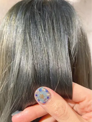 ミディアム カラー 韓国/アイドルヘア 🎀みづきのヘアスタイル