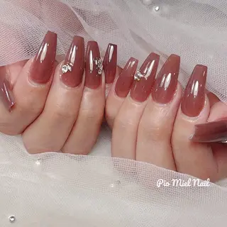 ネイル HANA 長さだしのネイルデザイン