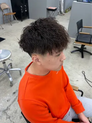 パーマ メンズ メンズ専門サロン wokeのヘアスタイル