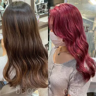 カラー メンズ/艶髪/カラー サクラ🌸のヘアスタイル