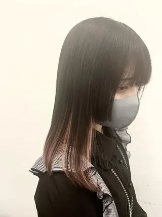 ミディアム カラー レイヤーカット/艶髪 ✨💭KIRARIのヘアスタイル