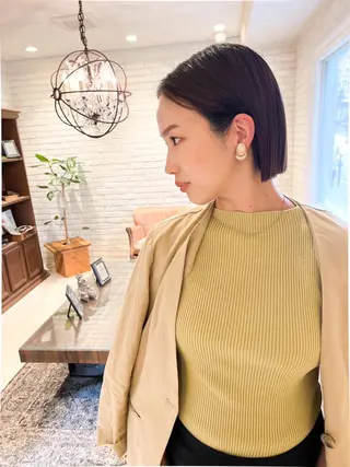 ショート シモカワ マシロのヘアスタイル