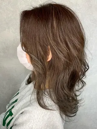 ロング カラー 🌾内山 龍介🌾のヘアスタイル