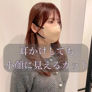 ミディアム 🌹ハッシュカット、 レイヤー韓国ヘア🌹のヘアスタイル