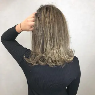 ミディアム カラー ❤️ダブルカラー 髪質改善❤️SAYAのヘアスタイル