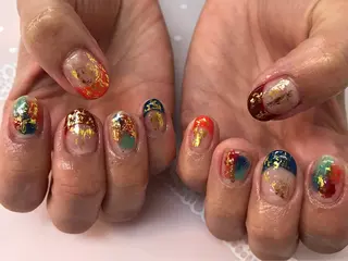 ネイル ネイルサロンmuumii所属・東十条muumii ネイルまつ毛のネイルデザイン