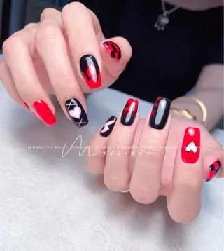 ネイル M🌷nail 長さだし専門店のネイルデザイン