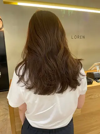 ロング 透明感🎀LOREN エリコ🌈のヘアスタイル