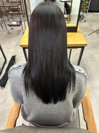 ロング ひろせ ちかなのヘアスタイル