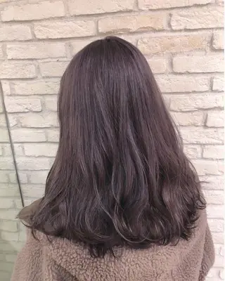 セミロング カラー HAUS 片山みほのヘアスタイル