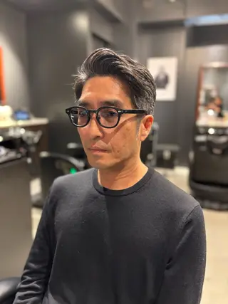 ショート メンズ 海外メンズヘア/ イケオジヘア/千歳のヘアスタイル