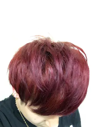 ショート メンズ 大栗 佑也  髪質改善のヘアスタイル