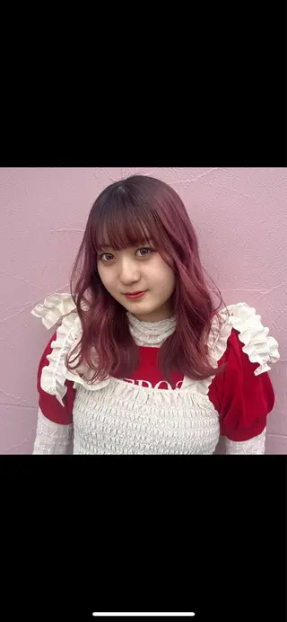 セミロング カラー カラー/韓国レイヤー /ブリーチ/hinaのヘアスタイル