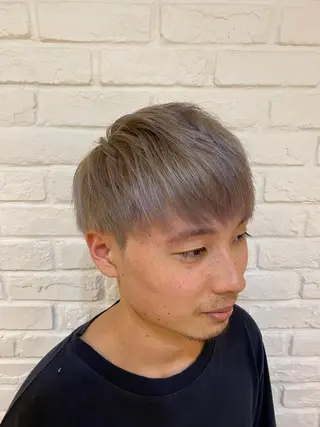 ショート カラー メンズ 🌟縮毛矯正/ 髪質改善/髙橋🌟のヘアスタイル