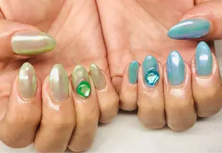 ネイル いちじゅう あおいのネイルデザイン