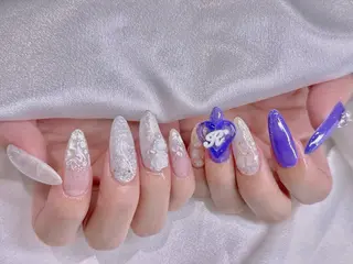 ネイル 長さだし専門店 M2　rikaのネイルデザイン