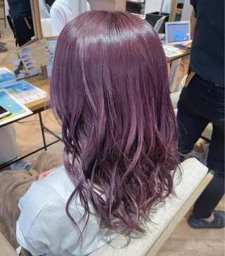 セミロング カラー Chuaile【シュエール】所属・𓏸𓈒𓂃早坂 浩行𓂃𓈒𓏸のヘアスタイル