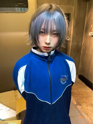 ショート 【ロングウルフカット 姫カット】伊藤裕哉のヘアスタイル