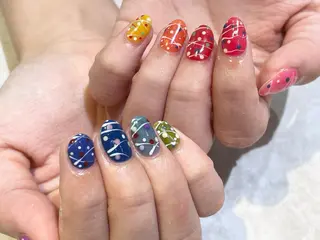 ネイル 舞田 苑香のネイルデザイン
