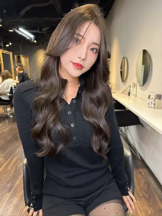 ロング カラー ワンホンヘア ケラチン/Kaitoのヘアスタイル