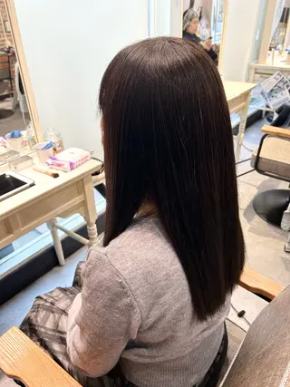 ロング カラー 三 浦のヘアスタイル