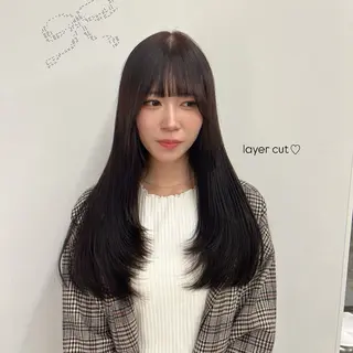 ロング カラー カノエ香椎店 /NAOのヘアスタイル