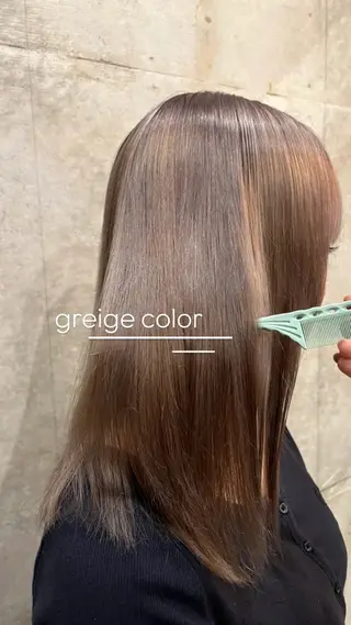 ミディアム カラー Luxe【ラグゼ】所属・«料金🆓カット モデル»キリ🌿のヘアスタイル