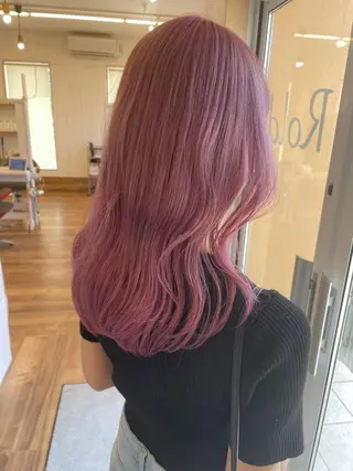 セミロング カラー ヘアアレンジ 小倉 愛里のヘアスタイル