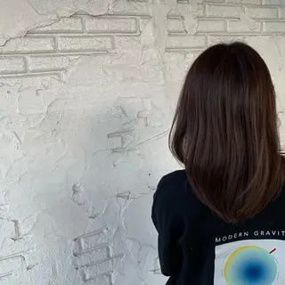 ミディアム ému エミュ　hair &spa所属・近藤 みゅうまのヘアスタイル