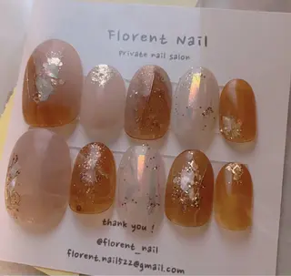 ネイル florent nailのネイルデザイン