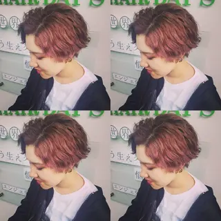 ショート カラー Go   Today シェアサロン　横浜店所属・【ただの天才 🎨】のヘアスタイル